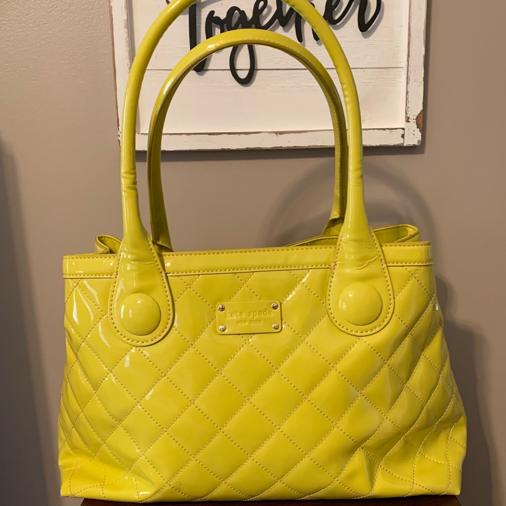 Yellow/lemon Kate spade purse